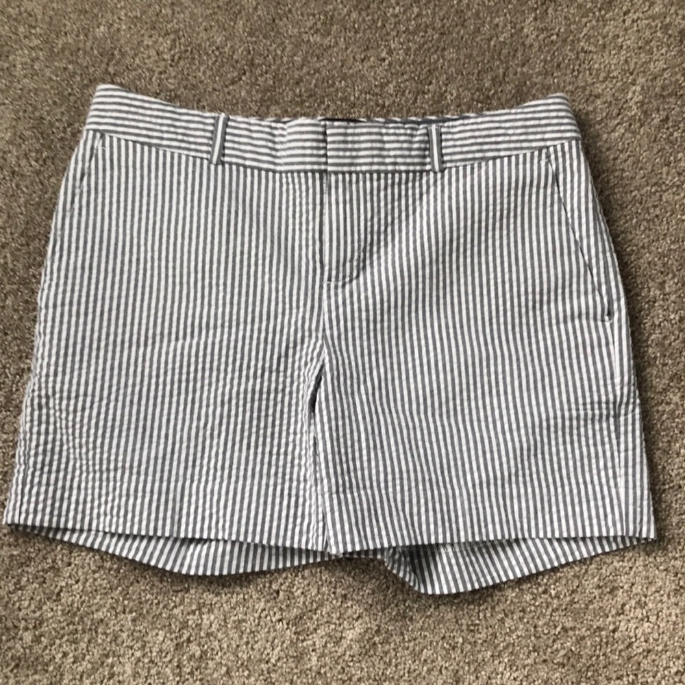 Banana Republic seersucker shorts